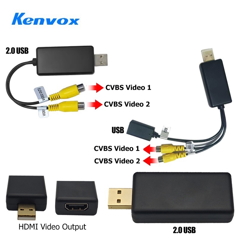 Kenvox Android Usb Video Outpu - Composite Rca Cable recension och pris
