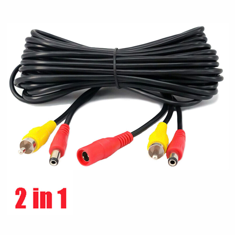 6 M/10M/15M car video RCA exte - Composite Rca Cable recension och pris