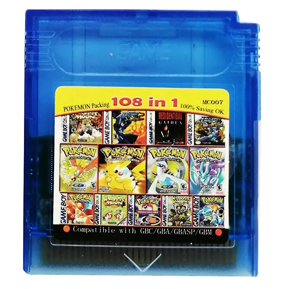 GBC Retro Game Combo Card Poké - Retro Game Card recension och pris