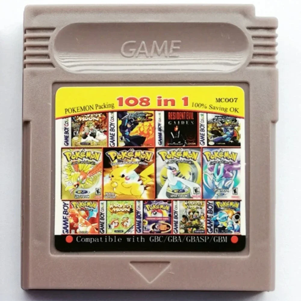 GBC Retro Game Combo Card Poké - Retro Game Card recension och pris