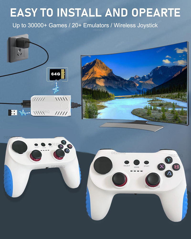 New TV Game Console 128G Built - Retro Gaming Mister recension och pris