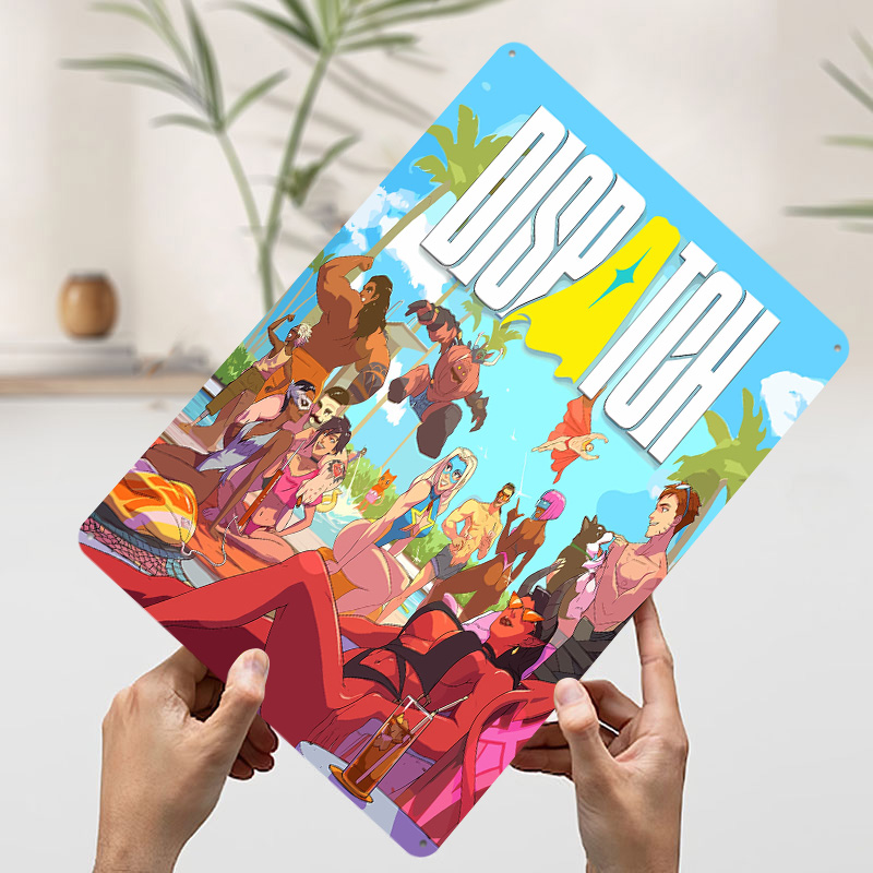 Dispatch: Poolside Gathering P - Retro Poster Gaming recension och pris