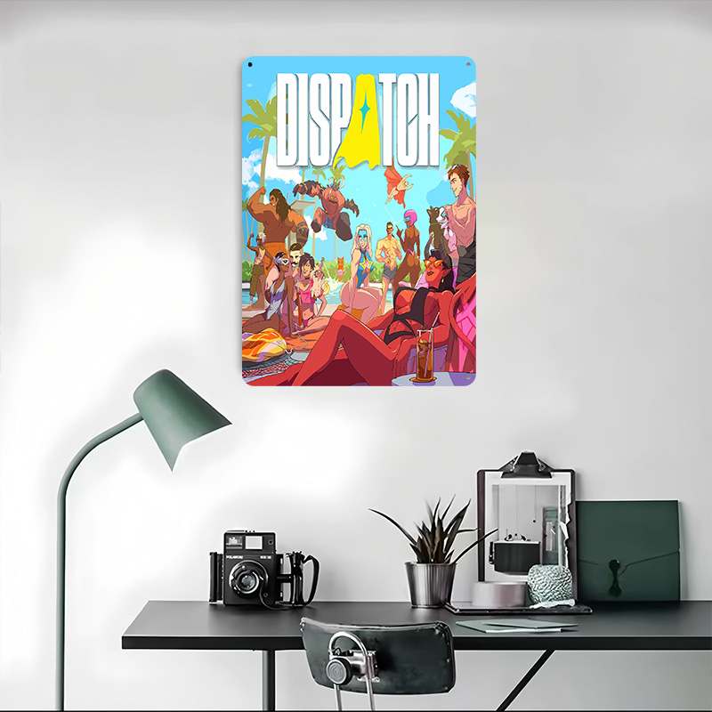 Dispatch: Poolside Gathering P - Retro Poster Gaming recension och pris