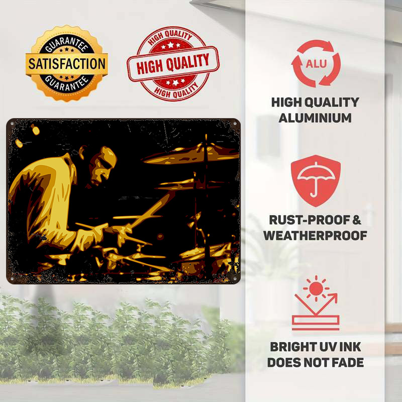 Buddy Rich Metal Poster Custom - Retro Poster Gaming recension och pris