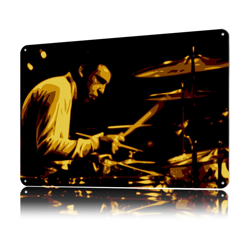 Buddy Rich Metal Poster Custom - Retro Poster Gaming recension och pris