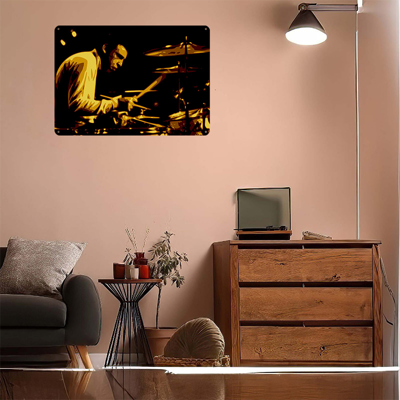 Buddy Rich Metal Poster Custom - Retro Poster Gaming recension och pris