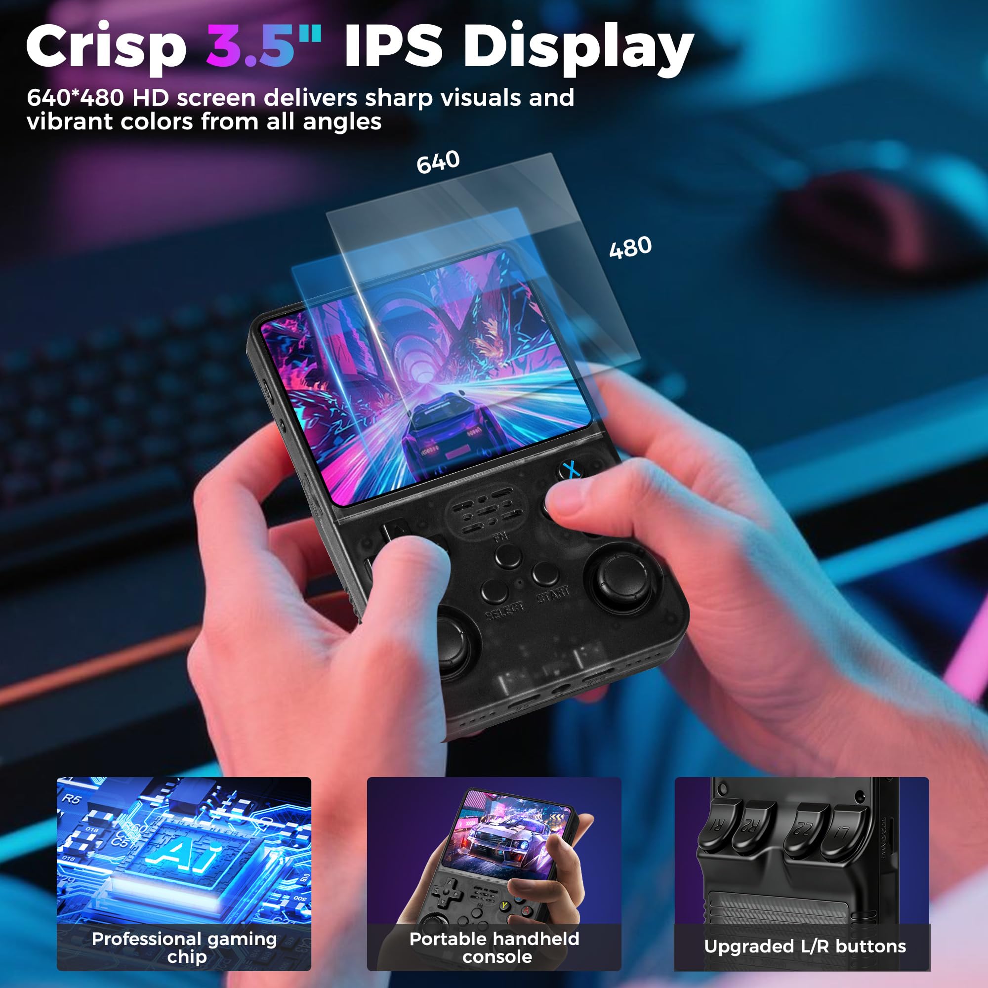 R36S Retro Handheld Game Conso - Retro Gaming R36S recension och pris
