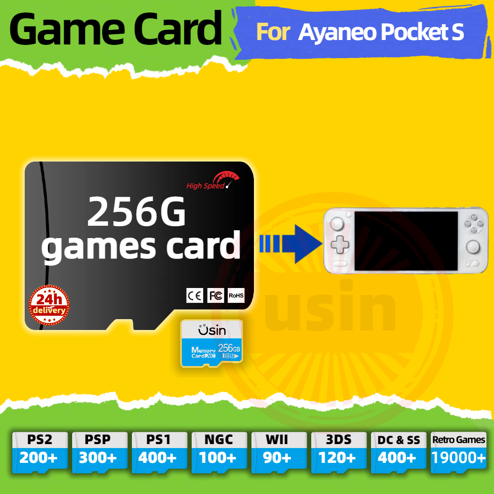 Game Card For Ayaneo Pocket S  - Retro Gaming Devices recension och pris