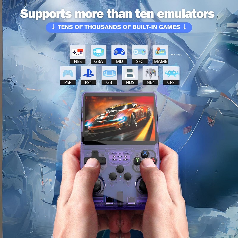 R36S Game Console Handheld Ret - Retro Gaming R36S recension och pris