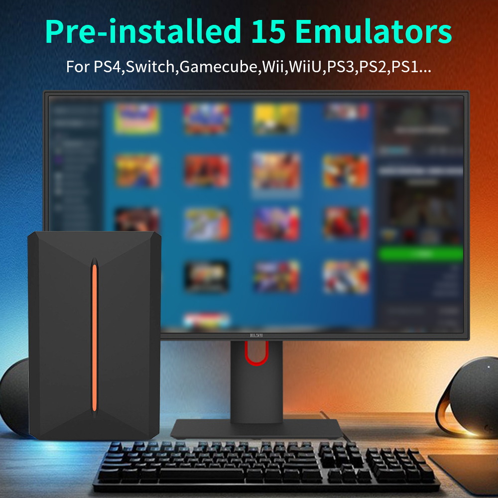 Launchbox OS 500GB Portable Ga - Retro Gaming Devices recension och pris
