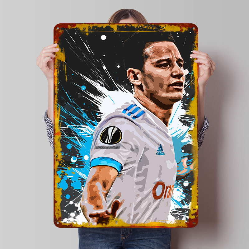 Florian Thauvin Painting Metal - Retro Poster Gaming recension och pris