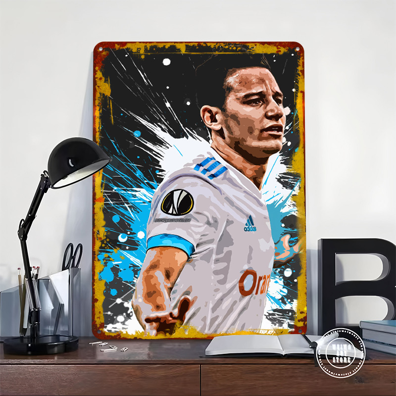 Florian Thauvin Painting Metal - Retro Poster Gaming recension och pris