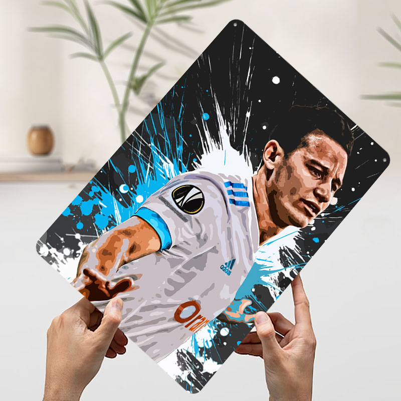Florian Thauvin Painting Metal - Retro Poster Gaming recension och pris
