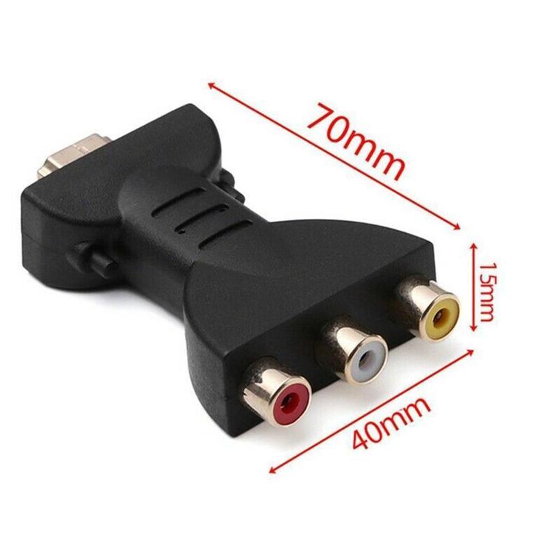 HD 1080P HDMI-compatible To RC - Composite Rca Cable recension och pris
