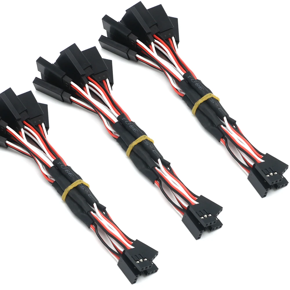 5PCS 100/150/200/300/500mm RC  - Composite Rca Cable recension och pris