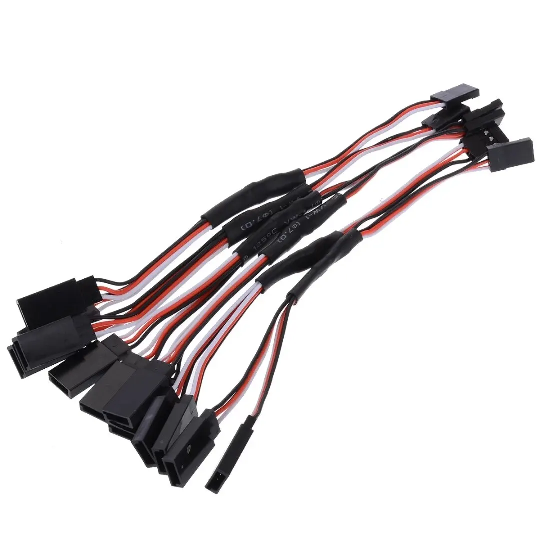 5PCS 100/150/200/300/500mm RC  - Composite Rca Cable recension och pris