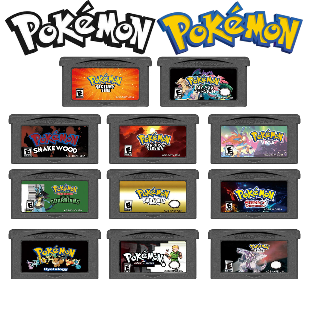 Pokemon GBA Game Cartridge Vic - Retro Gaming Pokemon recension och pris