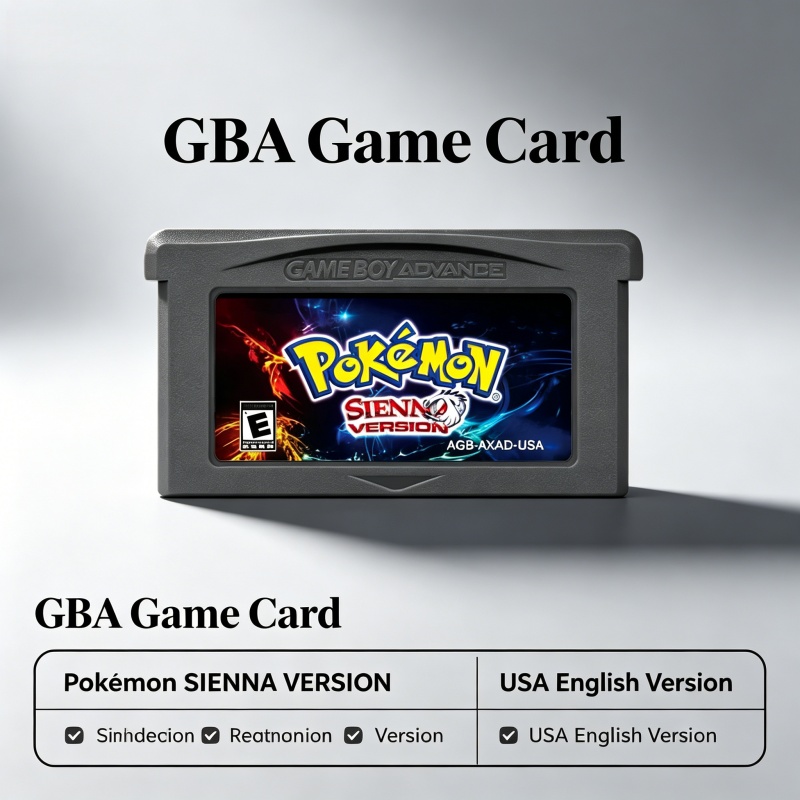 Pokemon GBA Game Cartridge Vic - Retro Gaming Pokemon recension och pris