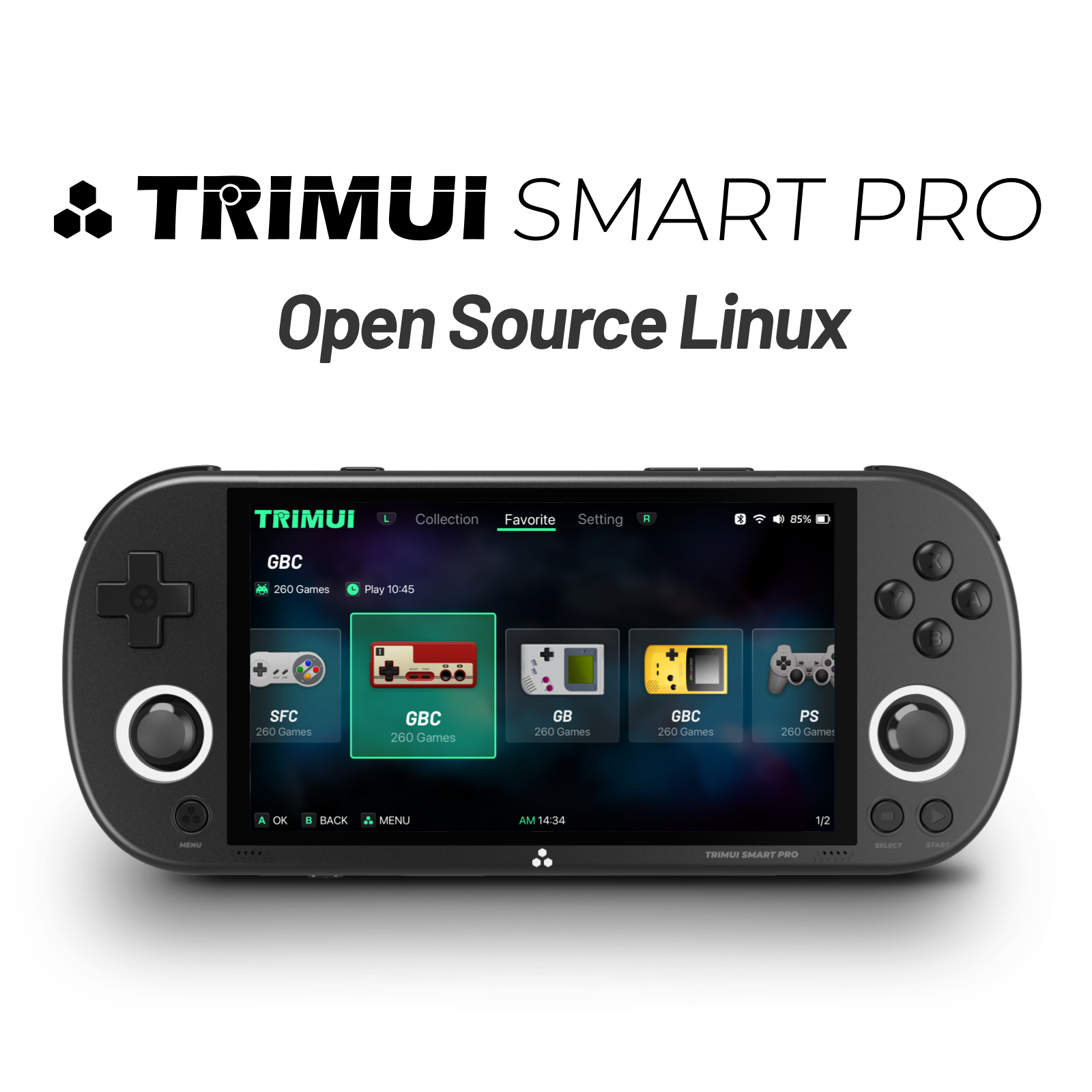 Trimui Smart Pro Handheld Game - Retro Gaming Devices recension och pris