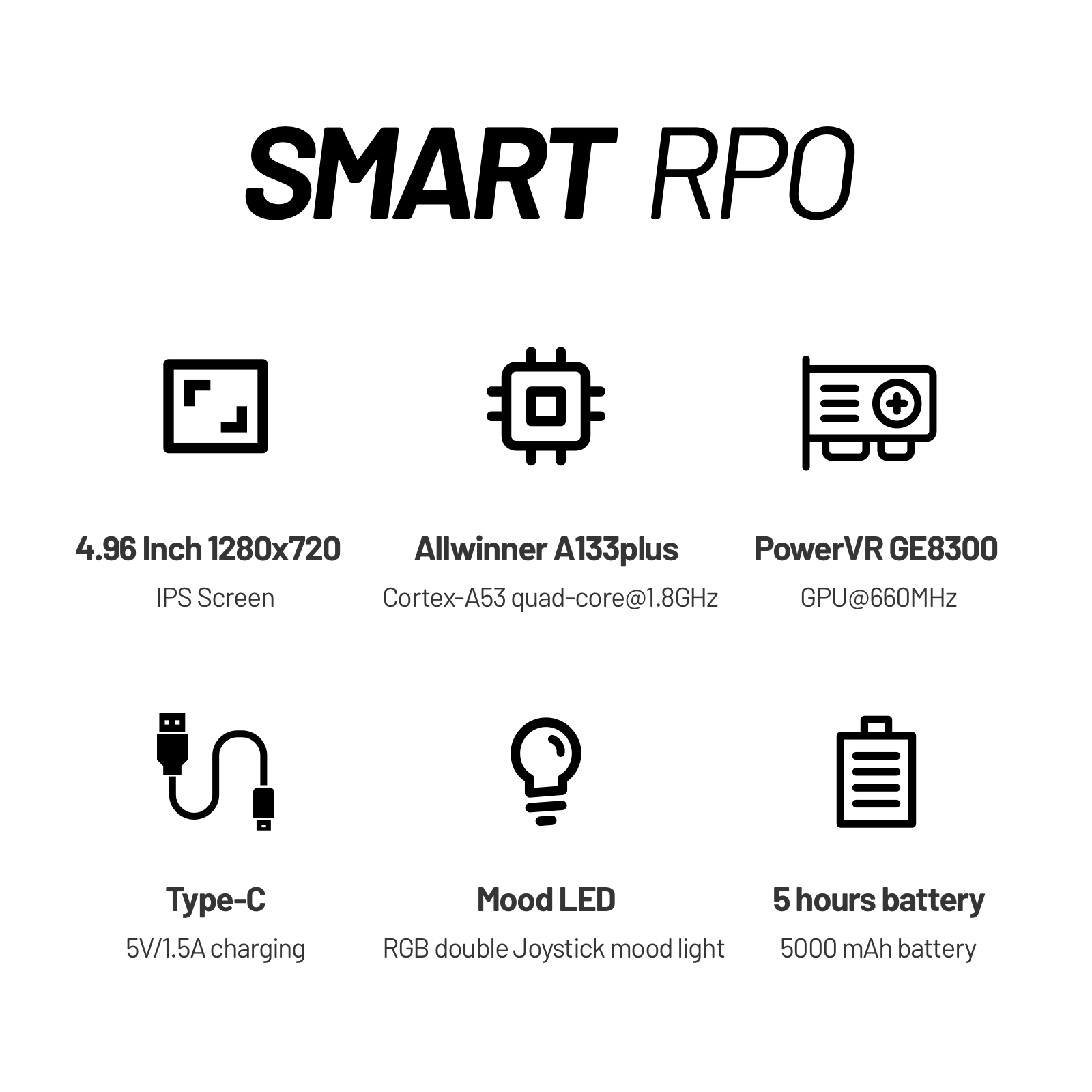 Trimui Smart Pro Handheld Game - Retro Gaming Devices recension och pris