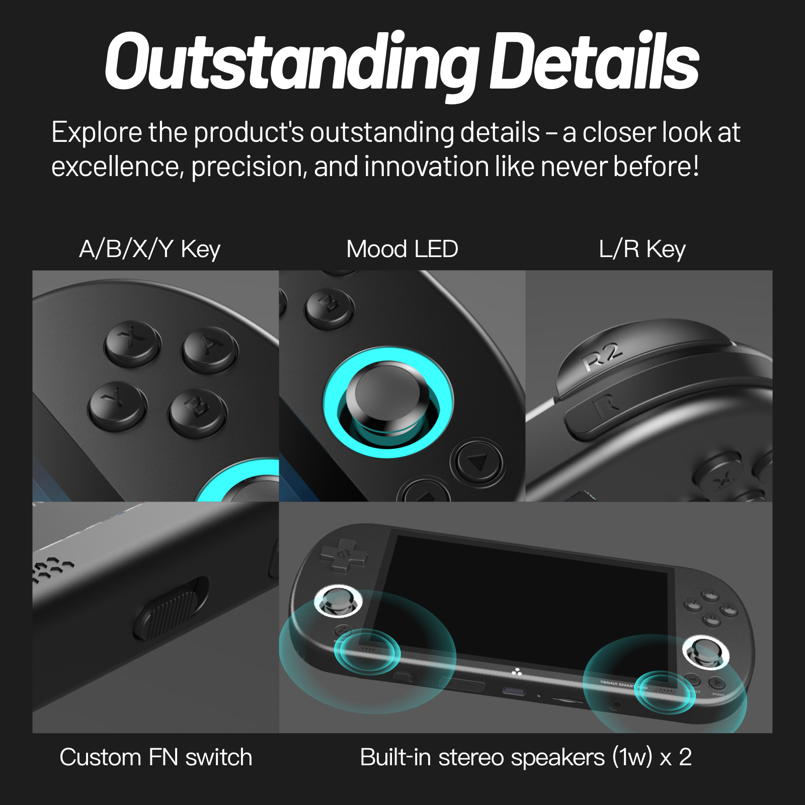 Trimui Smart Pro Handheld Game - Retro Gaming Devices recension och pris