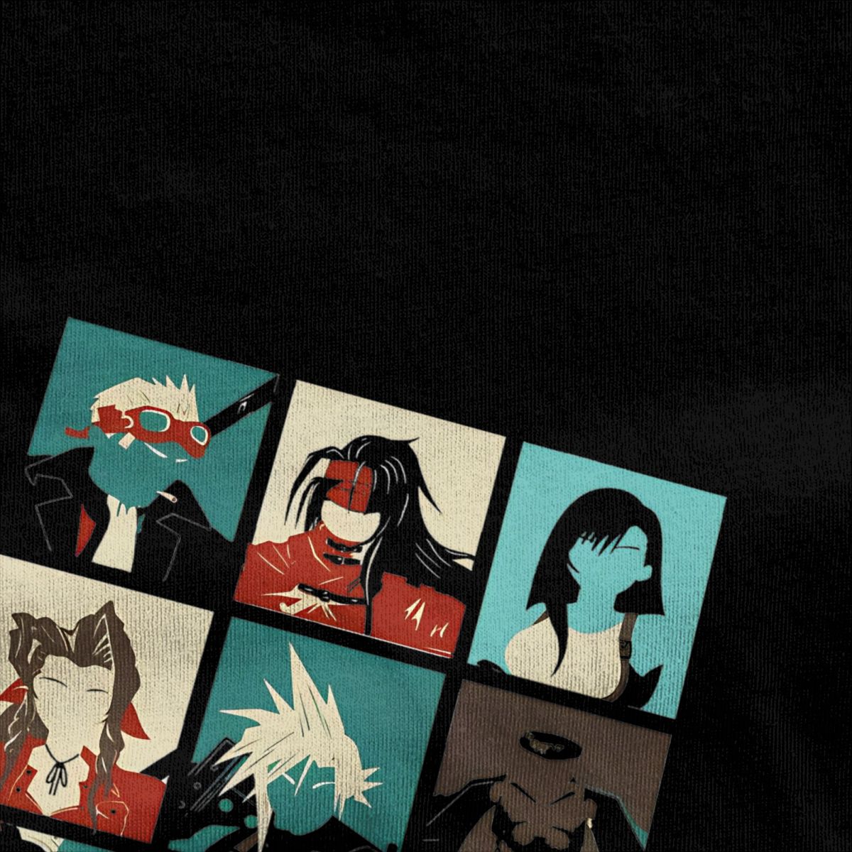 Fantasy Final 7 T-Shirt Mens G - Retro Poster Gaming recension och pris
