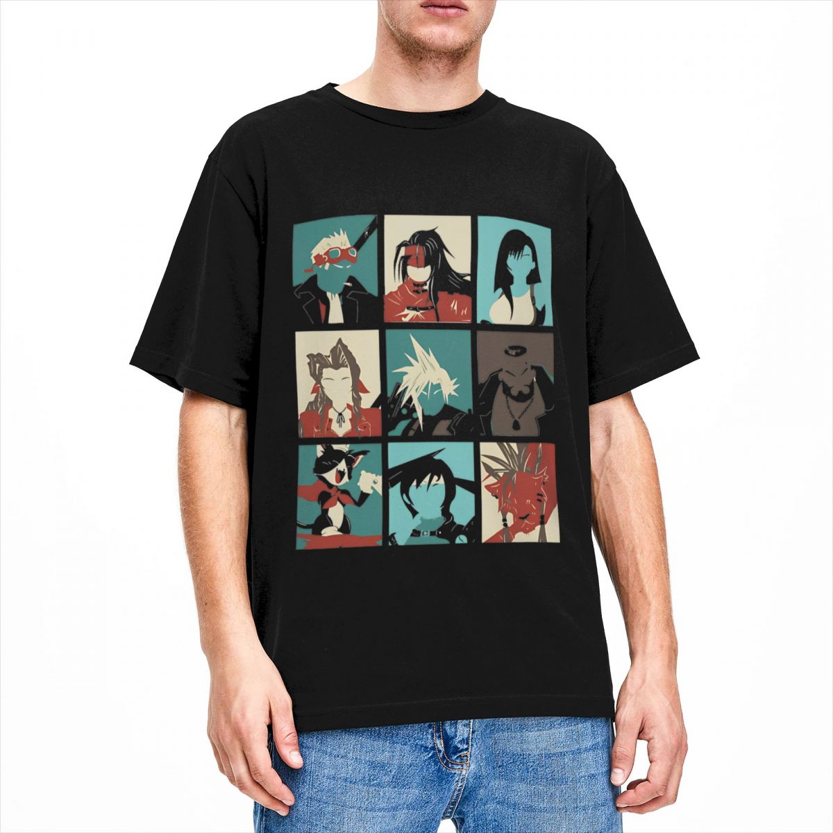 Fantasy Final 7 T-Shirt Mens G - Retro Poster Gaming recension och pris