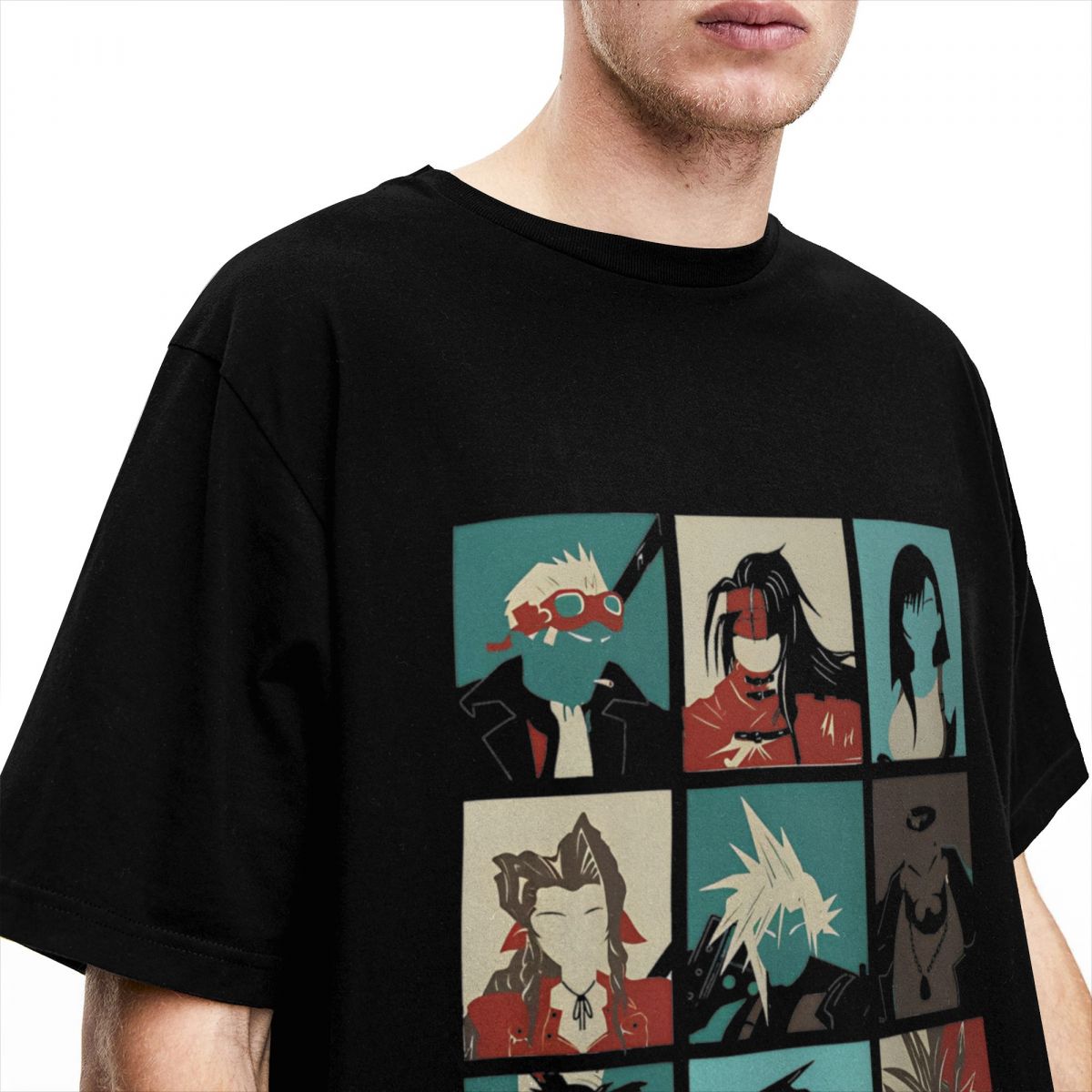 Fantasy Final 7 T-Shirt Mens G - Retro Poster Gaming recension och pris