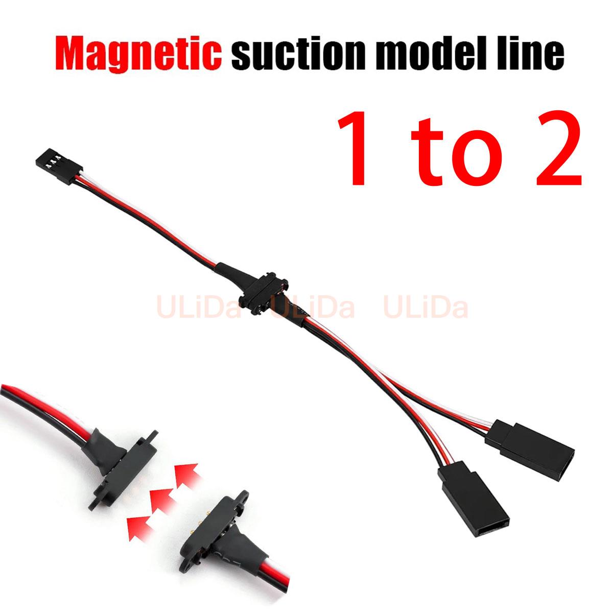 3-Pin Magnetic Snap-on 1 to 2  - Composite Rca Cable recension och pris