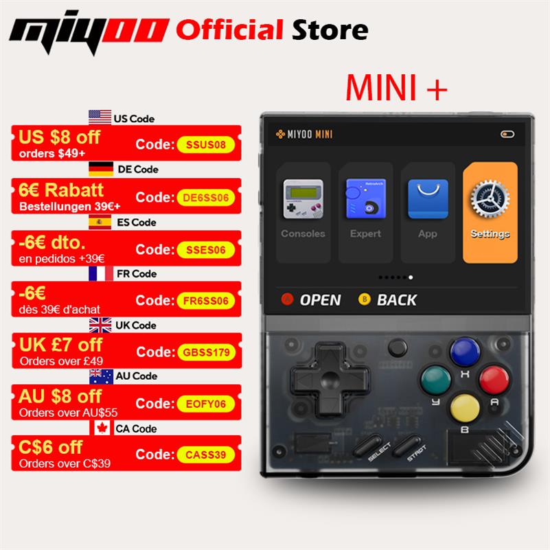 MIYOO Mini Plus Portable Retro - Retro Gaming Devices recension och pris