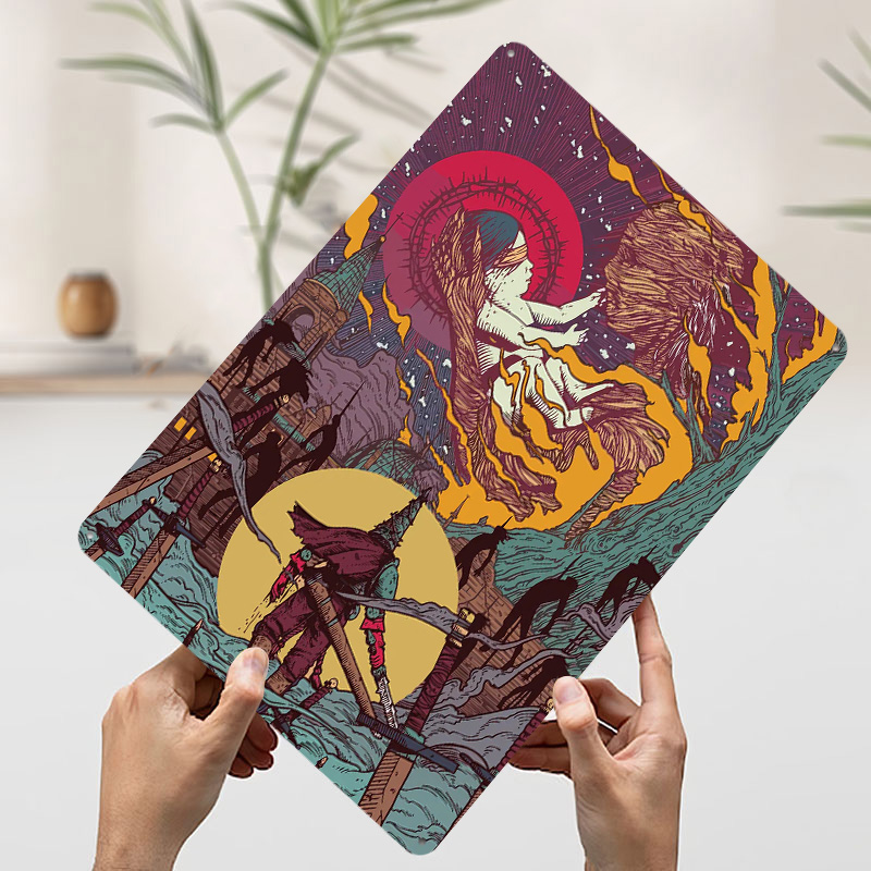 Blasphemous Printed Poster Cus - Retro Poster Gaming recension och pris