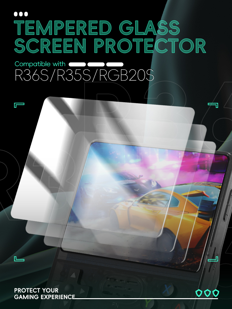 DATA FROG Tempered Glass Scree - Retro Gaming R36S recension och pris