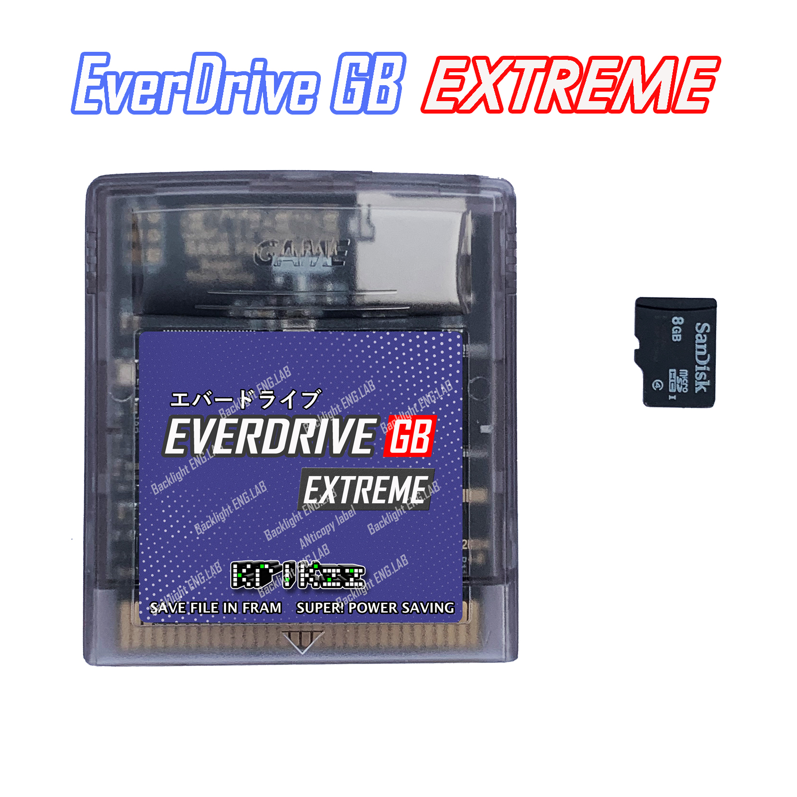 Everdrive GB extreme version R - Retro Game Card recension och pris