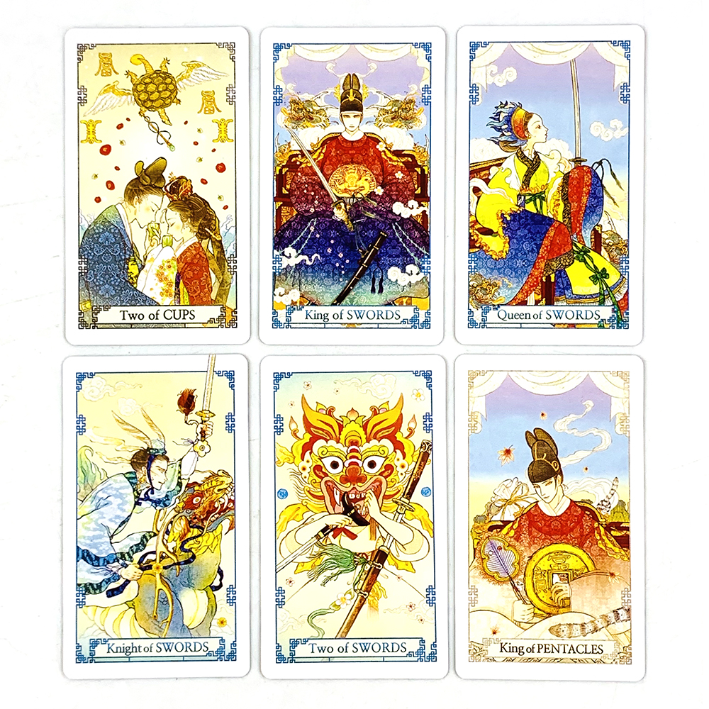 Retro Tarot Cards A 78PCS Chin - Retro Game Card recension och pris