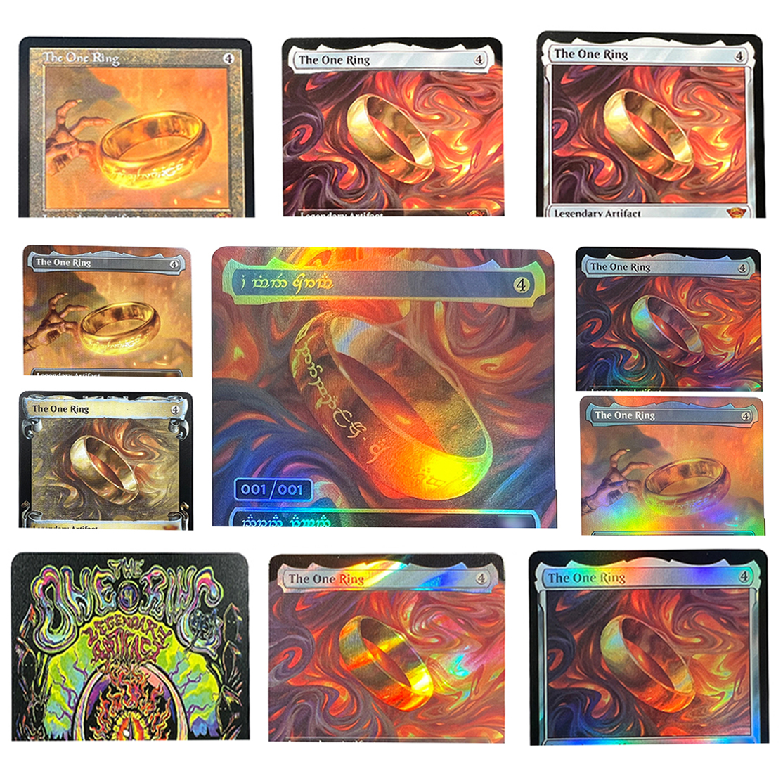 One Ring LTR Retro Frame Surge - Retro Game Card recension och pris